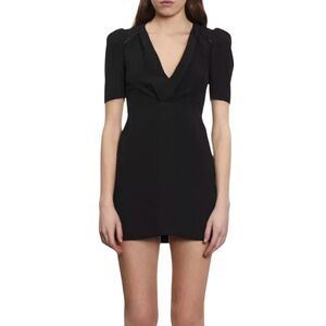 NWT The Kooples Crepe puff sleeve mini dress.  Size 2 / M.  $395 MSRP